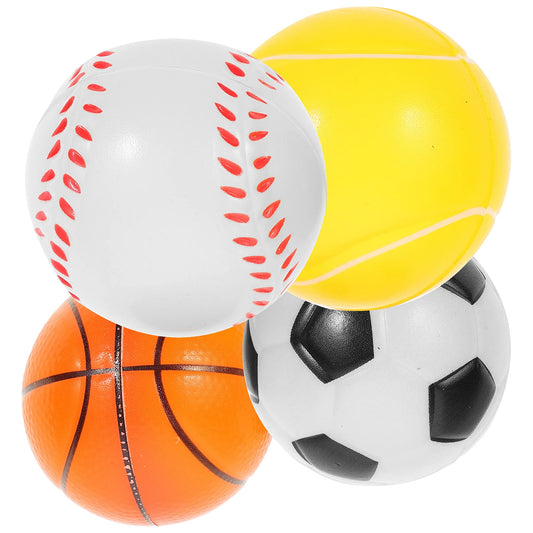 4pcs Elastic Ball Suit Dog Toy Floatable Pet Supplies Training Chew Teething Large Soccer Football Toys Outdoor Games