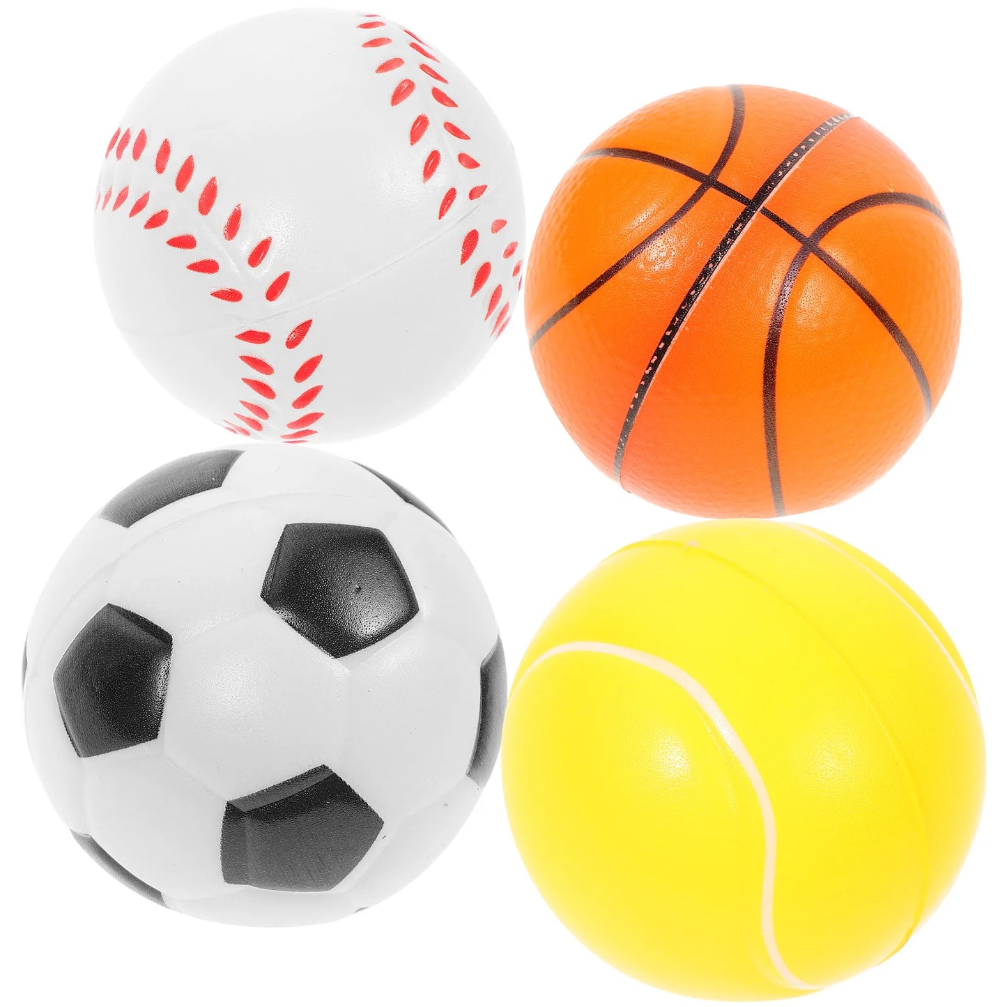 4pcs Elastic Ball Suit Dog Toy Floatable Pet Supplies Training Chew Teething Large Soccer Football Toys Outdoor Games