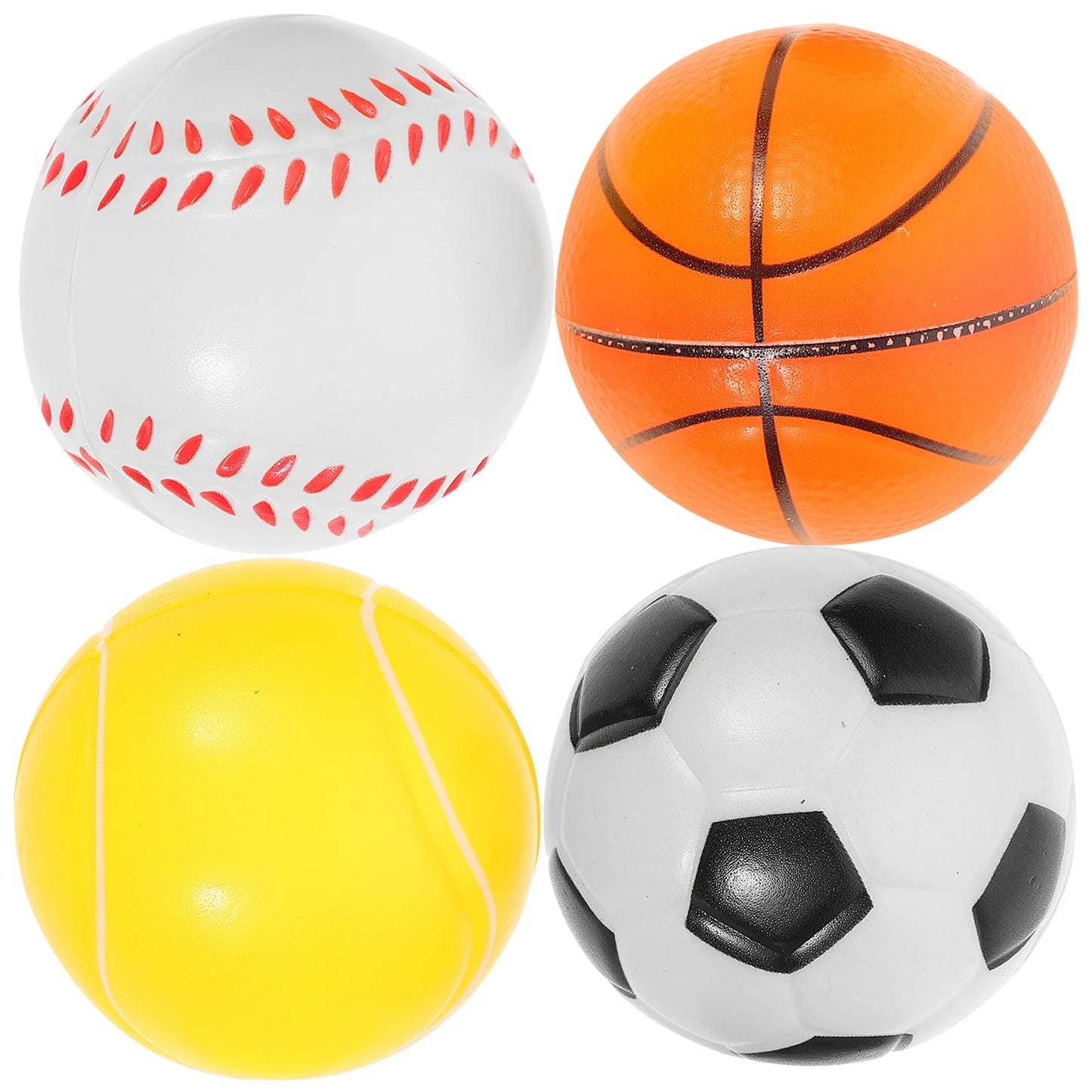 4pcs Elastic Ball Suit Dog Toy Floatable Pet Supplies Training Chew Teething Large Soccer Football Toys Outdoor Games